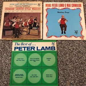 50's Peter Lamb Ukrainian Music Albums - 3 - Ukrainian Wedding - Mae Chwaluk